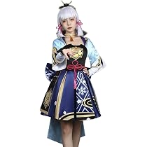 Amazon.com: NSPSTT Ayaka Cosplay Outfit Genshin Impact Costume ...