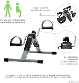 66fit Arm & Leg Folding Pedal Exerciser with Digital Display & Resistance view 4
