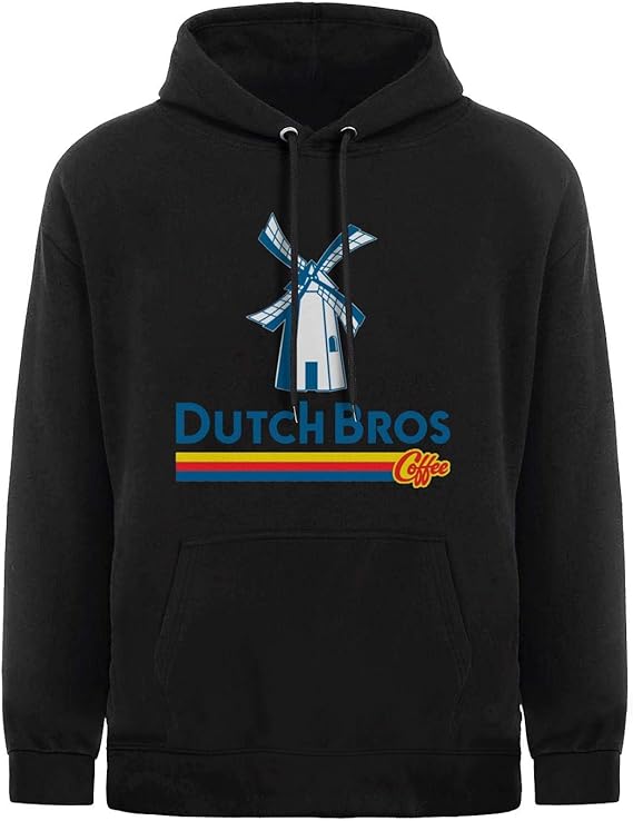 DutchBrosCoffeeLogo Sweatshirts for Men Soft Pullover Long Sleeve