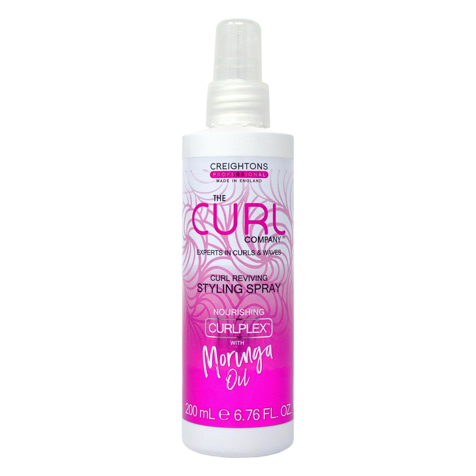 The Curl Company Curl Reviving Styling Spray (200ml) – Professionally Formulated with Nourishing Curplex with Moringa Oil. Experts in Curls & Waves