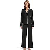 Cosabella Women's Pima Lusso Longsleeve Top and Pajama Set