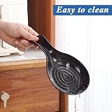 Kyraton Spoon Rest - Food Safe Plastic Utensil Holder for Kitchen view 8