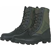 FOX OUTDOOR PRODUCTS Men's Vietnam Jungle Durable Comfortable Tactical Combat Boots with Leather & Cotton Upper & Steel Shank