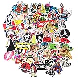 DreamerGO Cool Graffiti Stickers 200 Pieces Transparent Various Car Motorcycle Bicycle Skateboard Laptop Luggage Vinyl Sticker Graffiti Decals Bumper Stickers (200 Pieces)