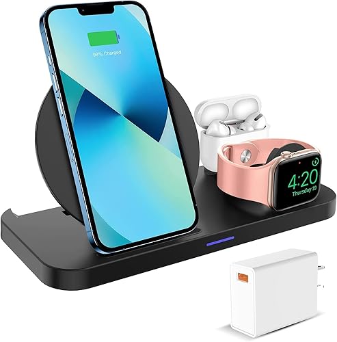 KKM Wireless Charger, in Qi-Certified Fast Wireless Charging