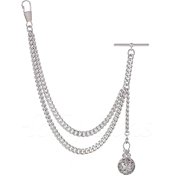 Amazon.com: Mikikit 3pcs Pocket Watch Alloy Chain Vintage Design