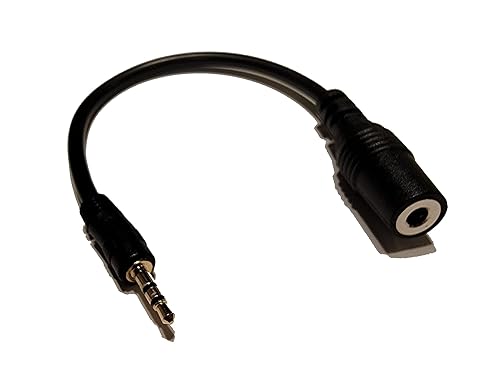 Ienza Male to Female TRRS Headset Jack Adapter