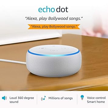 amazon echo dot voice control