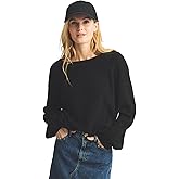NAADAM Womens Lightweight Reversible Cashmere Wide Neck Sweater