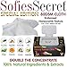SofiesSecret Special Edition Makeup Remover Wipes 100 Count, 80 GSM Ultra Thick Cloths, NEW Formula + Embossed Texture, 100% Bamboo 100% Natural & Organic Extracts, Cruelty Free & Vegan