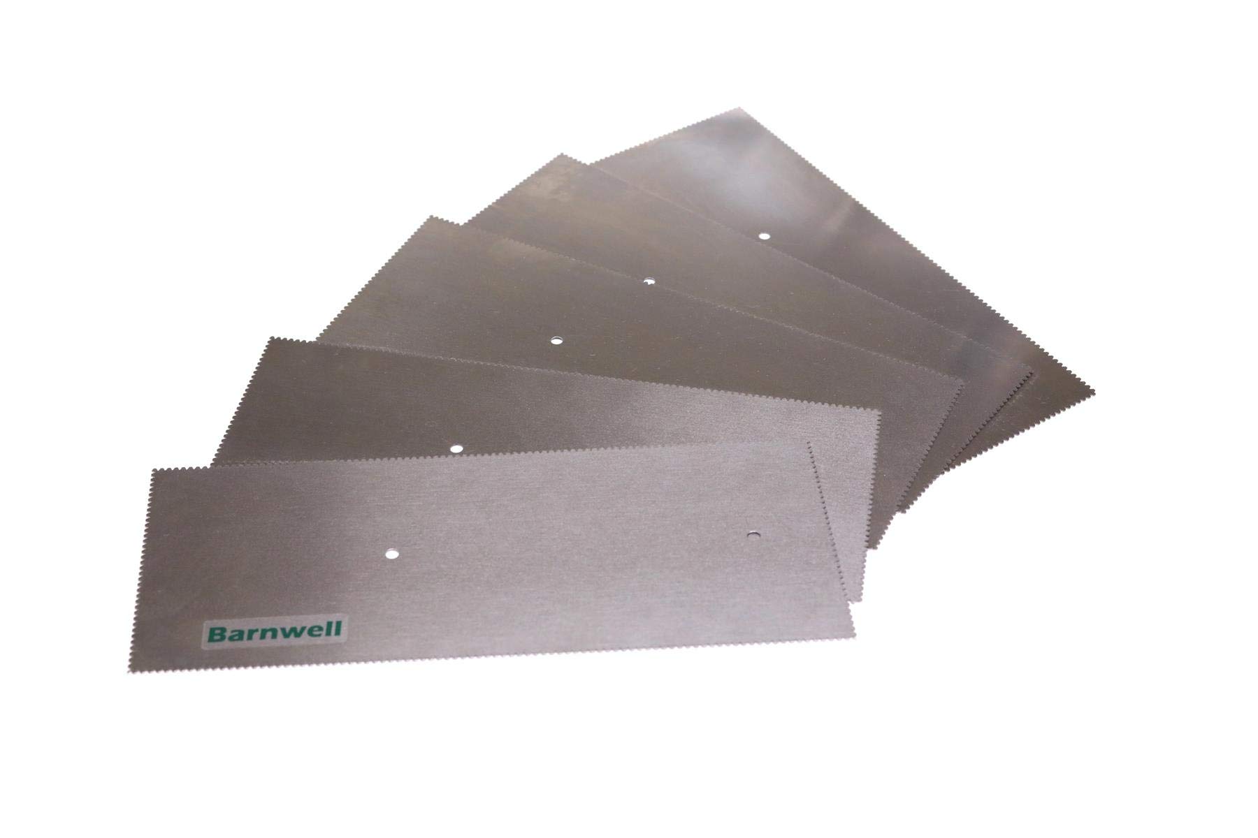 Barnwell 5 x Replacement A2 Amtico V Notched Adhesive Trowel Blade