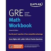 GRE Math Workbook: Score Higher with 1,000+ Drills &amp; Practice Questions (Kaplan Test Prep)