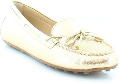 michael kors gold slip on shoes