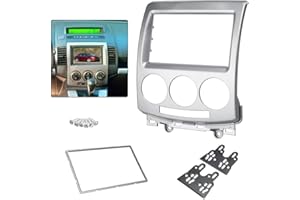 FABULETTA 2 Din Car Radio Fascia for Dash Kit for Mazda 5 for Premacy 2006-2010 Ford i-max