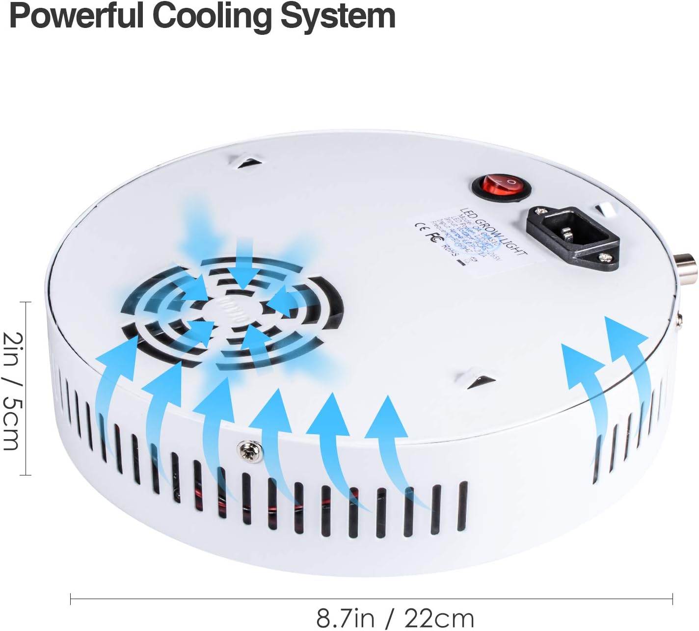 LED Grow Lights for Plants, 1000W Growing Lamps Plant Grow Light with COB and Adjustable Full Spectrum for Indoor Plants Fruits Veg and Flower : Garden & Outdoor
