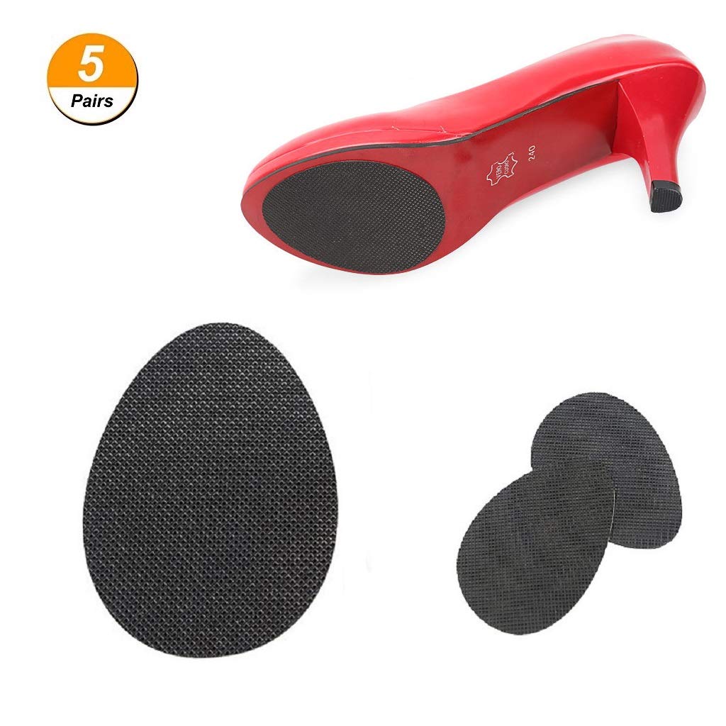 Beikalone 5 Pairs AntiSlip Shoe Grip Sticker, Selfadhesive NonSlip