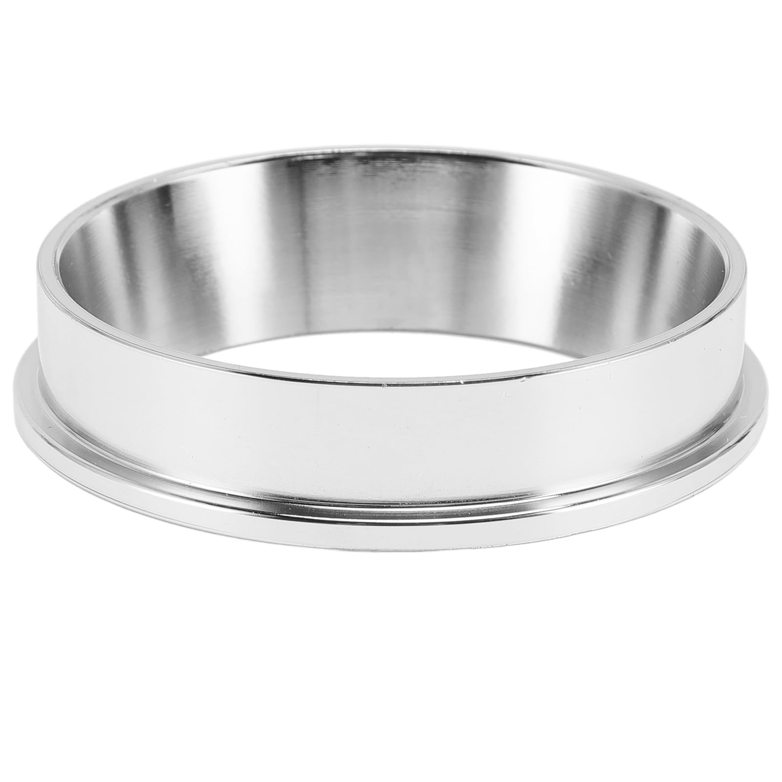 Photo 1 of Sunicon 57.5MM Espresso Dosing Funnel, 304 Stainless Steel Coffee Dosing Ring Catcher Ring, Universal Coffee Dosing Ring Replacement for Home Coffee Machine Tools(Silver)