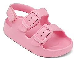 ChayChax Toddler Boys Girls Double Buckle Sandals