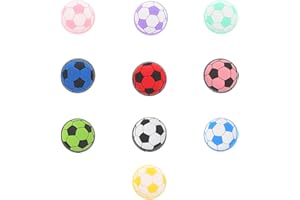 LRXIYODE 10Pcs Thumb Joystick Cover Soccer Pattern Caps Non-Slip Analog Compatible with Ps5 Controller for