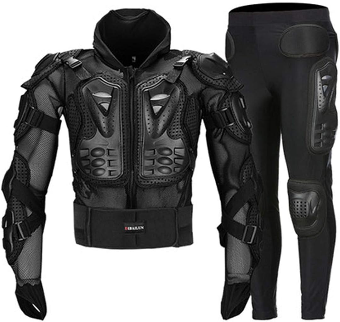 Sportinents Motorcycle Full Body Armor Men Breathable Motorcycle Jacket Suit Motobiker Motocross