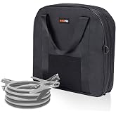WISEPRO 15 Inch Jumper Cable Bag, Water Resistant Cable Storage Bag | Heavy Duty Cable Organizer Bag for Jumper Cable, EV Charging Cables, Cords and Hoses