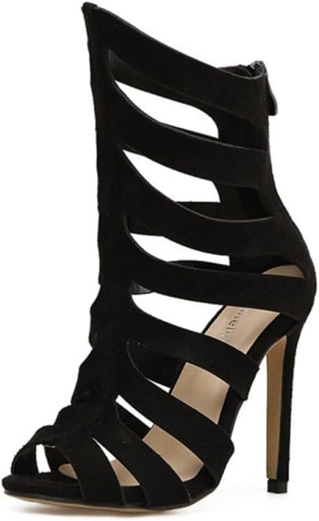 black heels not open toe