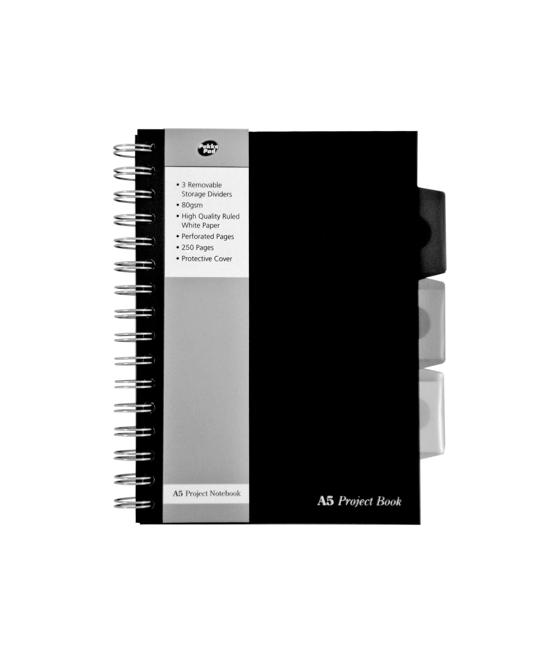Pukka Pad, Black Project Book A5