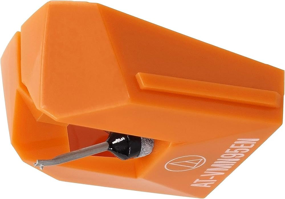 Audio-Technica VMN95EN VM95 Elliptical Nude Stylus Orange Replacement
