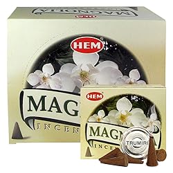 Magnolia Incense Cones and Cone Incense Burner