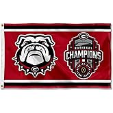 Georgia Bulldogs 2022 College Football National Champions Banner Flag