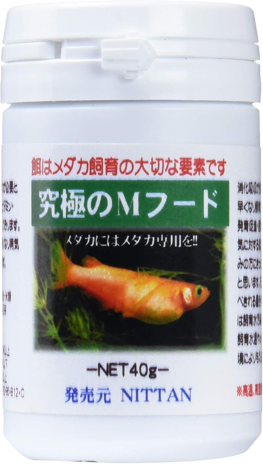 Amazon Nittan 究極のmフード メダカ専用 40g Nittan 餌 通販