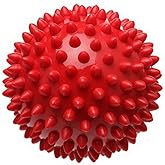 Pro-Tec Athletics High Density Spiky Massage Ball, Foot Massage Roller, Plantar Fasciitis Relief, Alleviates Arch and Heel Di