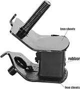 Gavigain 4PC Generator Damping Feet Isolator Bumper Anti Vibration Pad for view 6