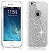 TOZO Case for iPhone 6s Plus Shiny Bling Crystal Sparkle Premium 3 Layer Hybrid PC+TPU Semi Transparent Lightweight/Exact/Soft Case for iPhone 6 Plus/6s Plus 5.5 inch Silver
