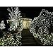 Solar Outdoor Lights 115ft 300 LED Fairy String Lights, Ambiance lighting for Outdoor, Patio, Lawn, Landscape, Fairy Garden, Home, Wedding, Holiday, Christmas Party, Xmas Tree,waterproof (Cool White)