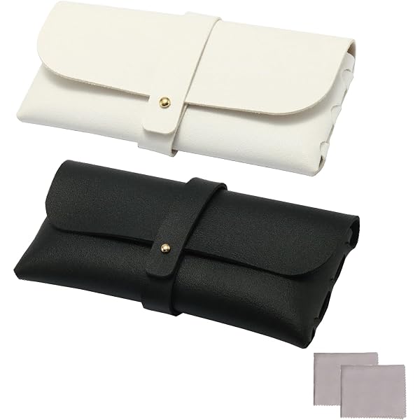 Soft Felt Eyeglass Slip Case For Small To Medium Glasses & Sunglasses