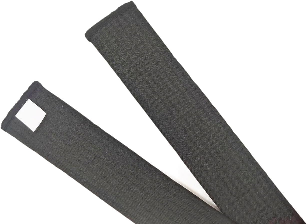 Pandiui23 Professional Taekwondo Karate Judo Double Wrap Martial Arts Stripe Sports Belt (1, Black, 2.8M)
