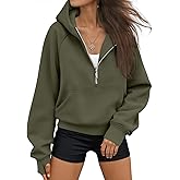 AUTOMET Womens Hoodies Fleece Fall Fashion Outfits Workout Sweatshirts Y2k Winter Zip Up Jackets Oversized Tops Clothes 2026
