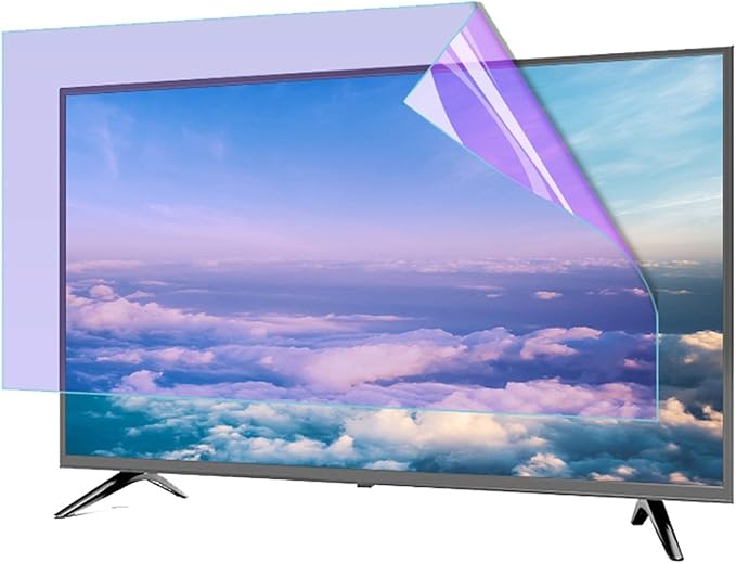 Anti Blue Light TV Screen Protector Anti Glare TV Screen Filter PET