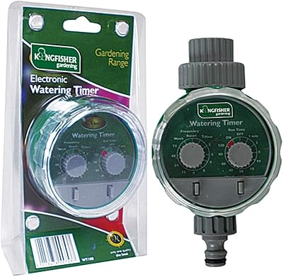 Kingfisher Electronic Water Timer with 24 Cycles per Day Control