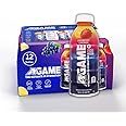 A-GAME Sports Drink, Strawberry Lemonade, The Ultimate Hydration Sports Beverage for Athletes, 8 Essential Vitamins including B, C, & E plus Natural Sea Salt Electrolytes, All Natural Flavors & Sweeteners, Gluten Free, 16.9 Fl Oz (Pack of 12)