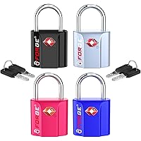 Cadenas à bagages - TSA - A646 - Réglage facile - 3 serrures à