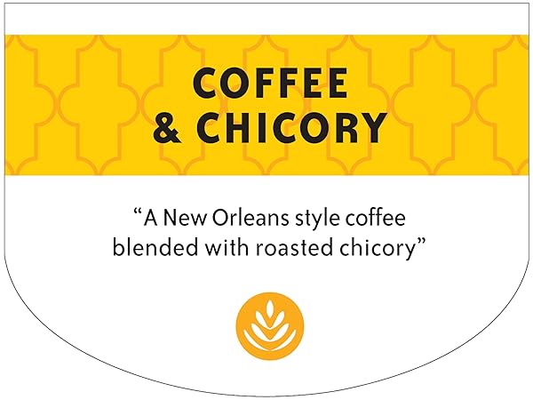 COMMUNITY COFFEE & CHICORY 24 COUNT COFFEE PODS, MEDIUM-DARK ROAST, COMPATIBLE WITH KEURIG 2.0 K-CUP BREWERS, 24 COUNT (PACK OF 1)