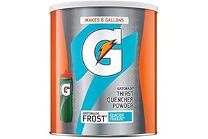 Gatorade Thirst Quencher Powder, Glacier Freeze, 51oz Powder (Pack of 3)