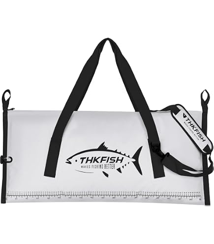 Insulated Fish Pack Cooler Bag – Yellow With Black Trim, 40x16 Inches, Outdoor Fishing Gear For Fresh Catches - View #5