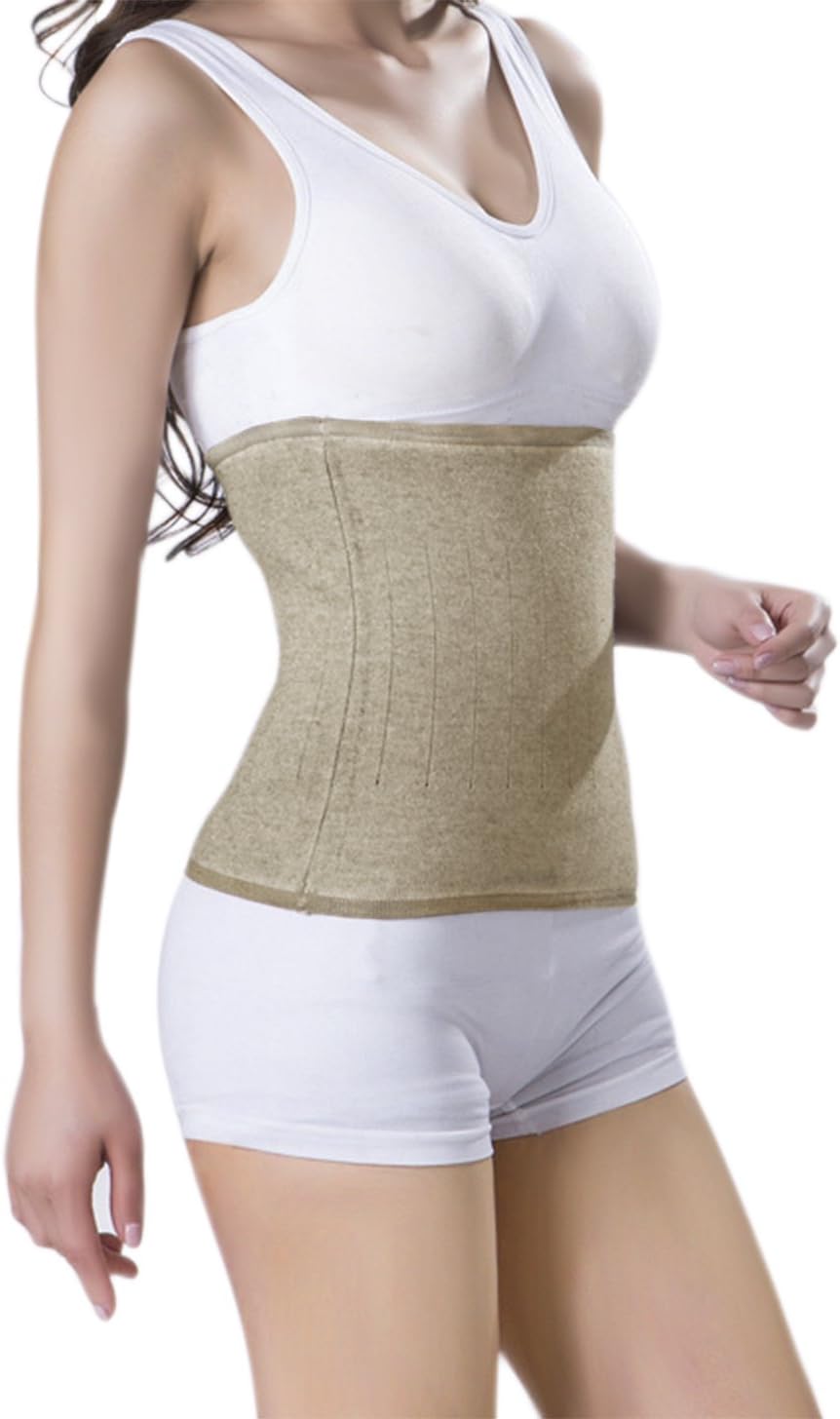 Kidney Warmer Lumbar Supports Abdominal Band Hip Waist Supports Kidney Protection Jersey Band Back Warmer Elastic Lower Waist Support Belt Compression Wool Warming Belt Body Warmer Wrapper Gift: Health & Personal Care
