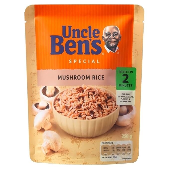 Uncle Ben's Special Mushroom Rice (250g) Pack of 6
