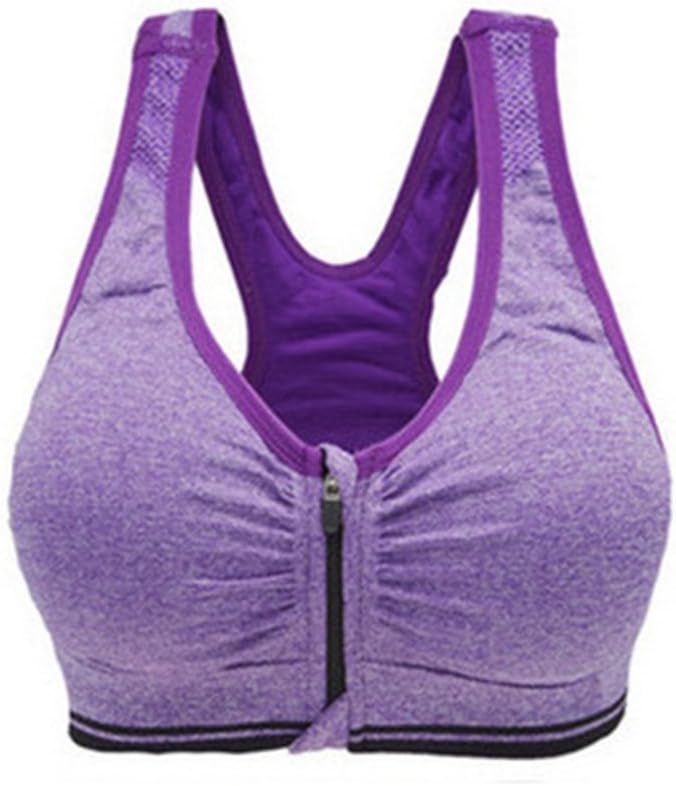 1PC Women’s Sports Bra Shockproof Vest High Impact Yoga Back Support Push Underwire Sports Bra