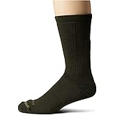 Merrell unisex-adult Men's and Women's Merino Wool Tactical Crew Socks - Arch Support & Moisture Management