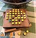 Solitaire Hexagon 37 Pegs - Strategy Wooden Game